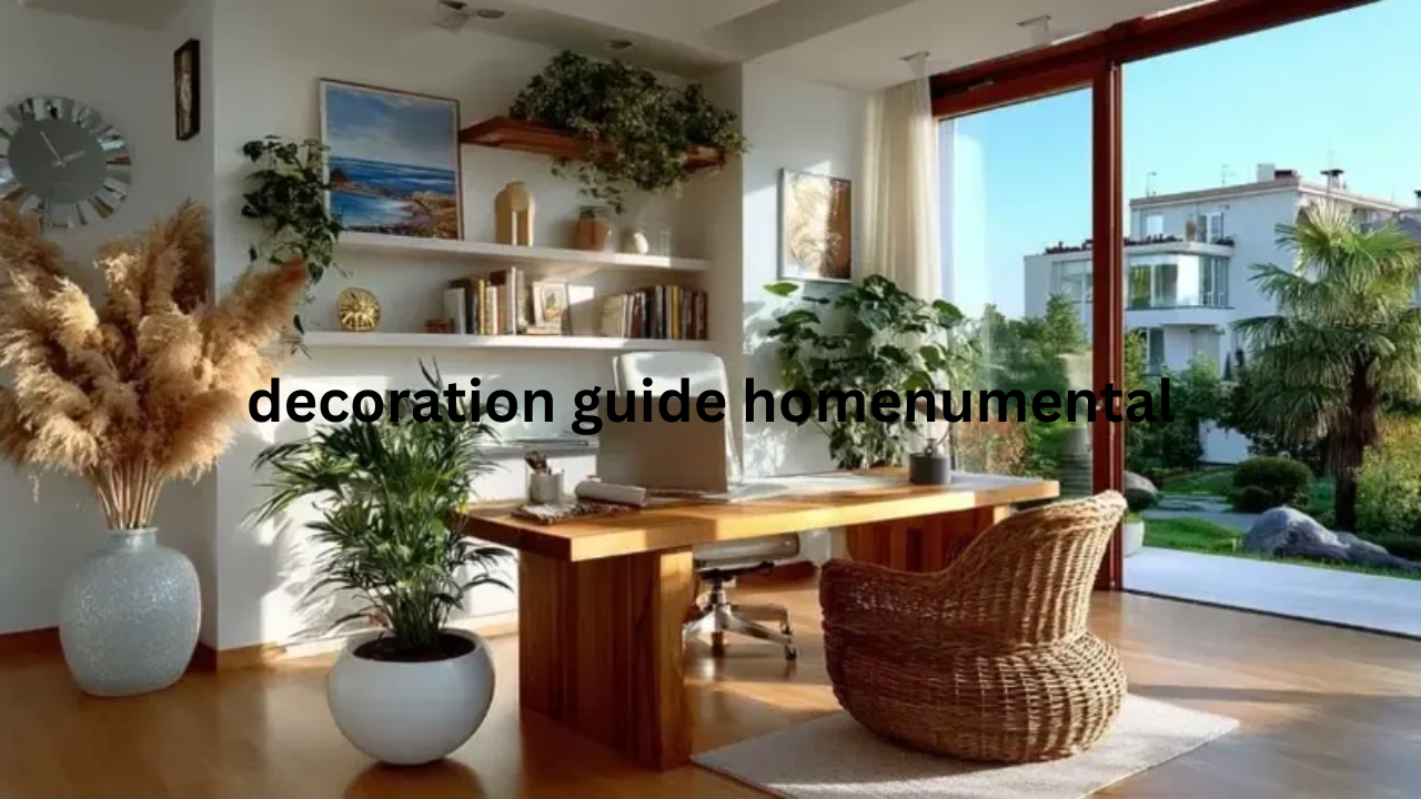 decoration guide homenumental
